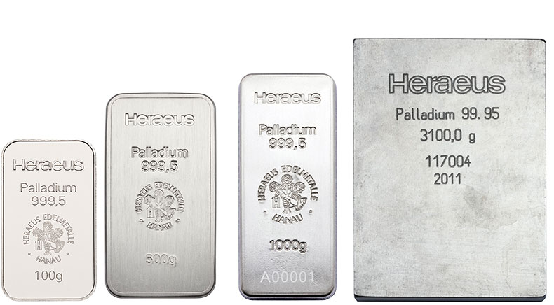 Save on palladium bars